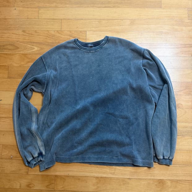 블랙아웃 와플롱슬리브