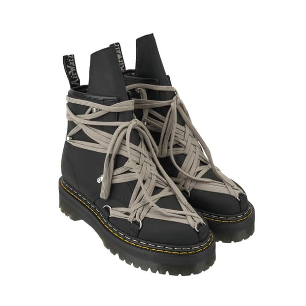 릭오웬스 x 닥터마틴 1460 쿼드 솔 메가레이스 280