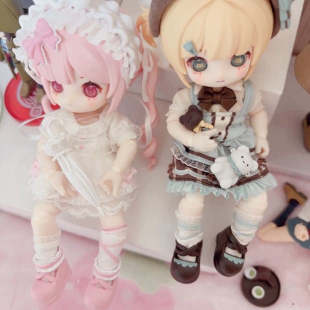 일괄)나기 랜덤구관 관절인형 액션피규어 블라인드 박스 오비츠 미소녀