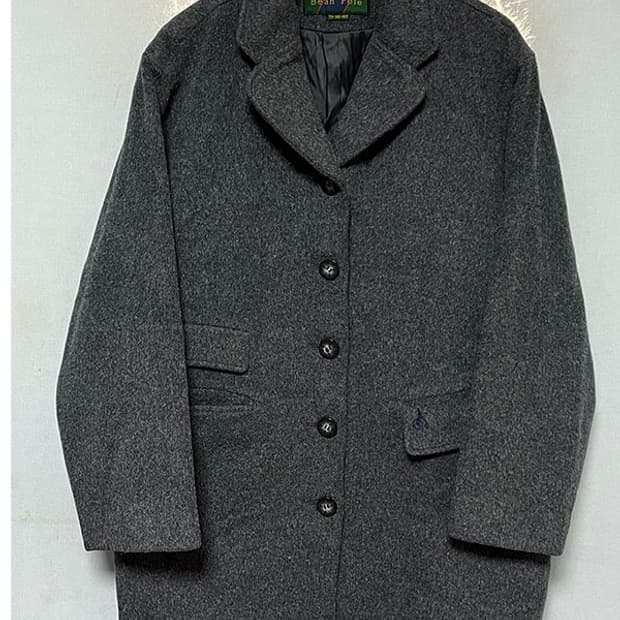 빈폴 여자 모직자켓 하프코트 캐주얼 오버핏 M 95 66