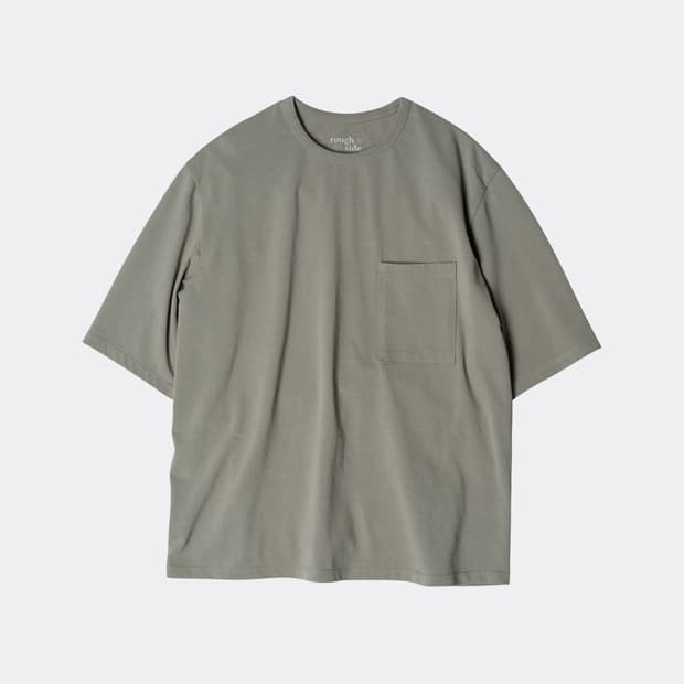 러프사이드 PRIMARY 1/2 T-SHIRT-HUMUS