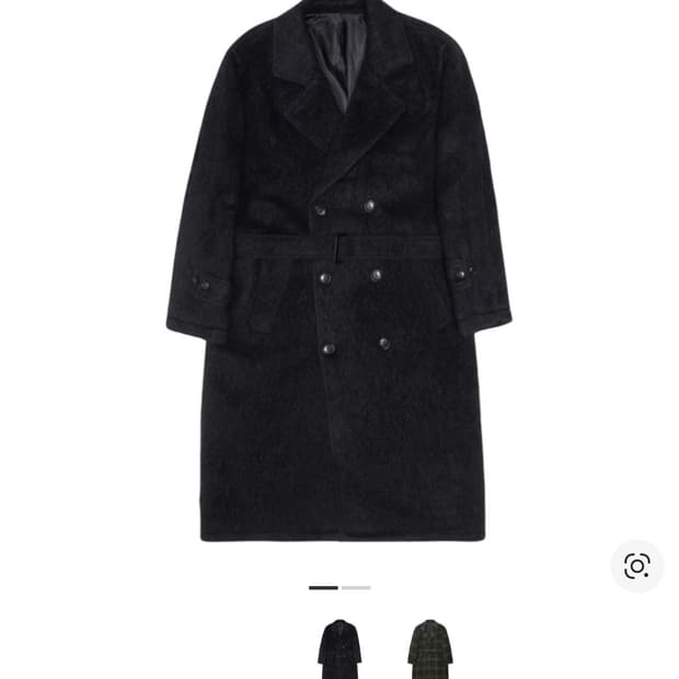 스투시 모헤어 트렌치코트