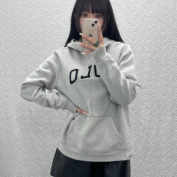 폴로 랄프로렌 빈티지 캐주얼 빅로고 기모 후드티 XL C09954