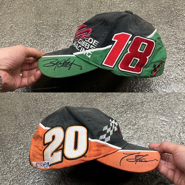 90s Nascar 레이싱 볼캡 (OS)