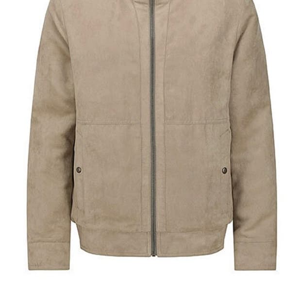 올젠 스웨이드 숏 점퍼