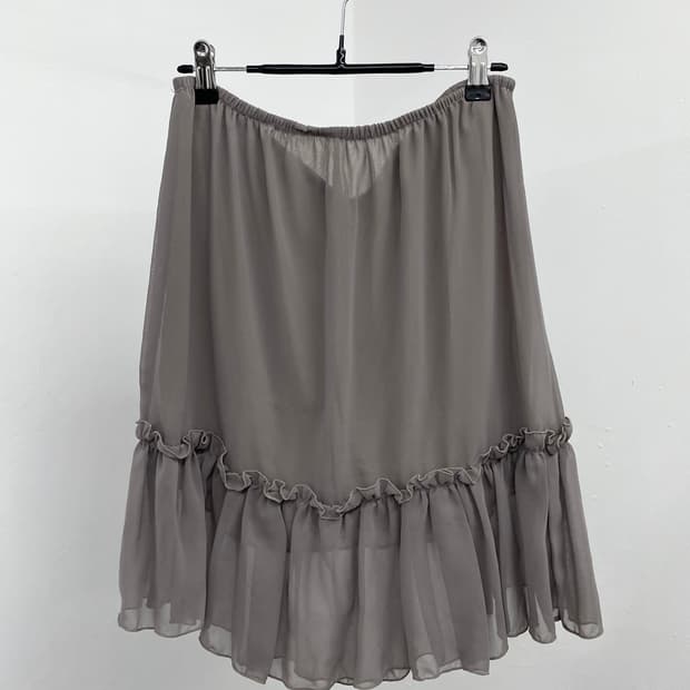 페어리 프릴 레이어드 스커트