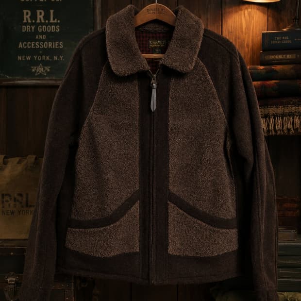[M] RRL 25FW 그리즐리(Grizzly) 플리스 자켓