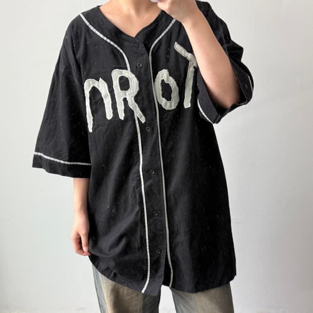 [XL] 콘 베이스볼 반팔 자켓