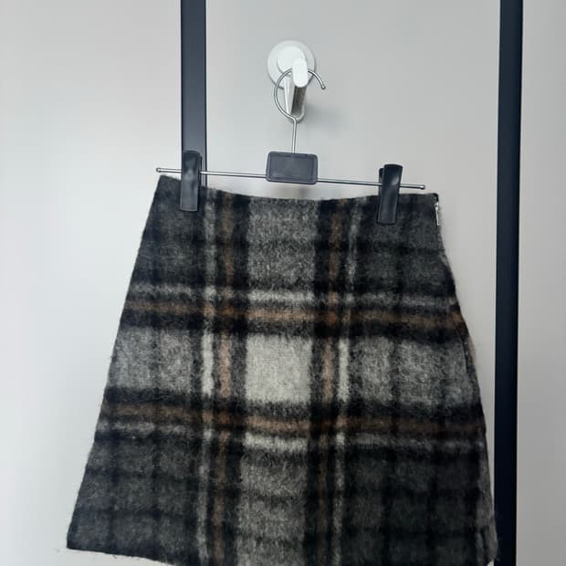 코스 체크미니스커트 32