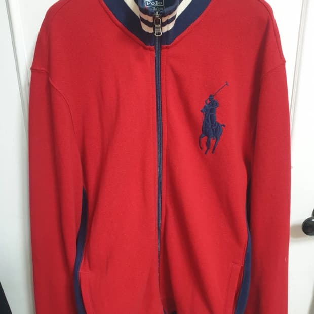 폴로 빅포니 집업자켓 L