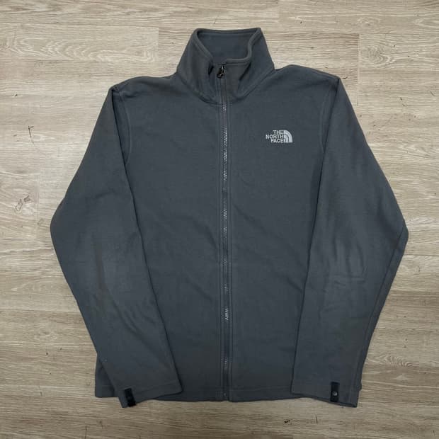 노스페이스 하프돔 로고 후리스 플리스 집업자켓 [차콜] S/90