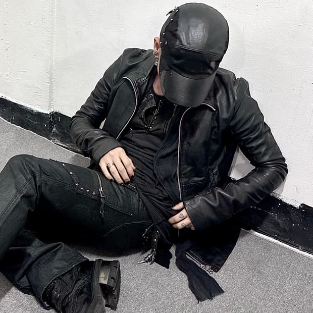 ekam(에캄) 002 lambskin leather jacket L