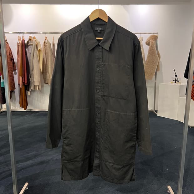 [S] COS 코스 롱 셔츠 자켓