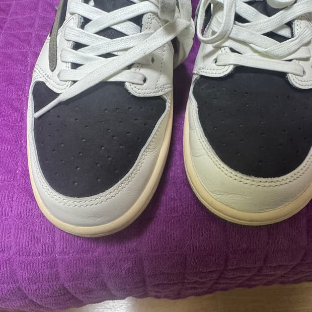 W275 조던1 트레비스캇 미디움 올리브