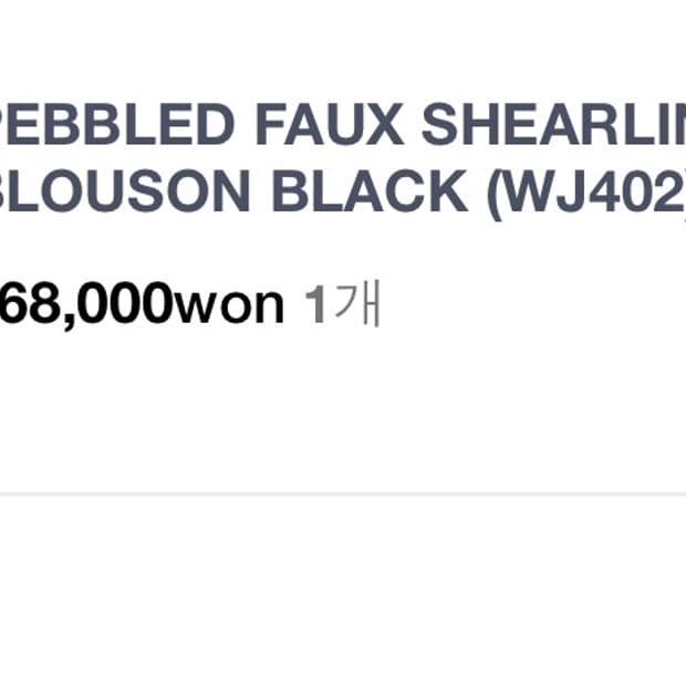 알렌느 HALEINE 레더 하이넥 블루종 블랙 WJ40