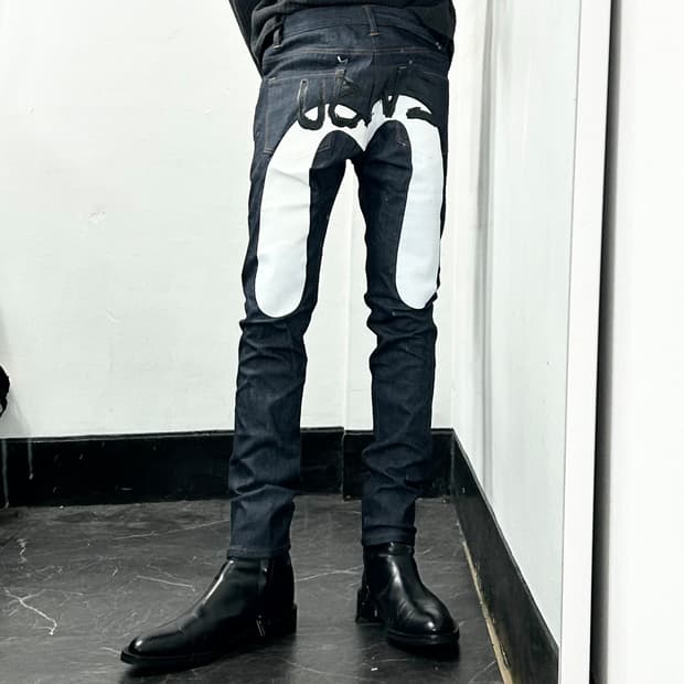 에비수 빅다이콕 샘플 데님 팬츠