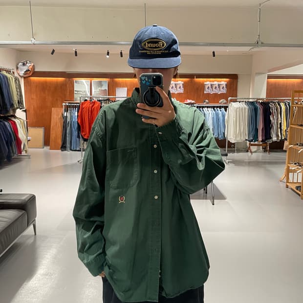 Tommy hilfiger shirt  (Green color) 