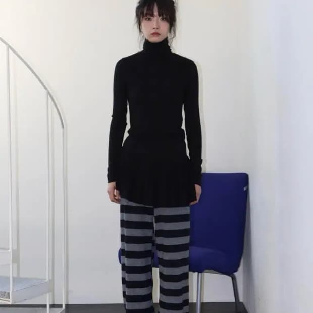 Onska 프릴 원피스 prill one piece