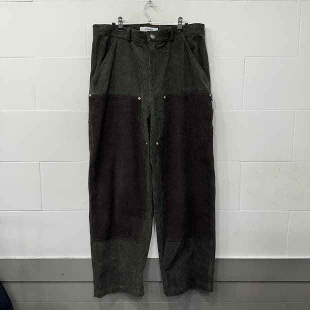 엑스톤즈 코듀로이 카펜터 팬츠 