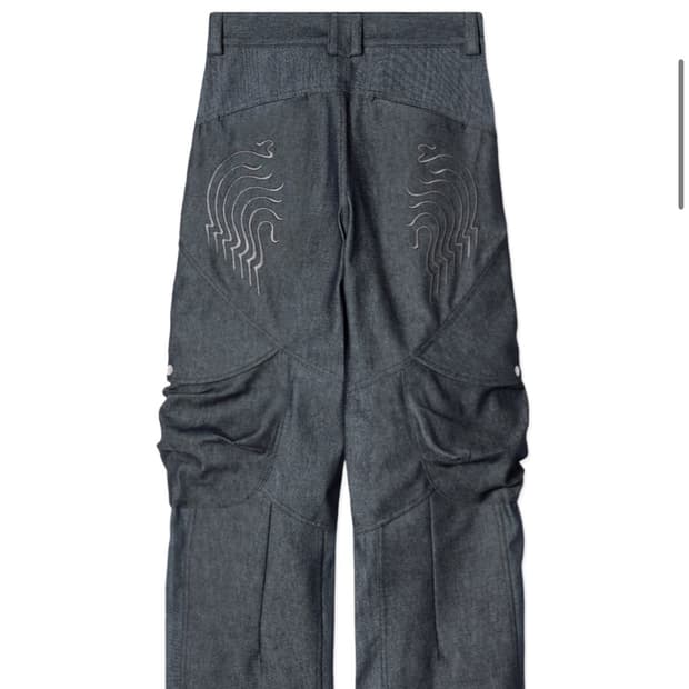 이그노타 코어14 쉘 카고 팬츠 인디고 L