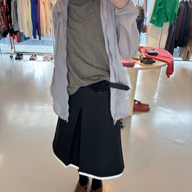 (New) 13de Marzo Belted Skirt