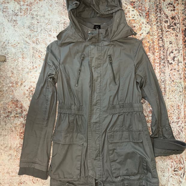 Vintage 2way cotton military jacket 