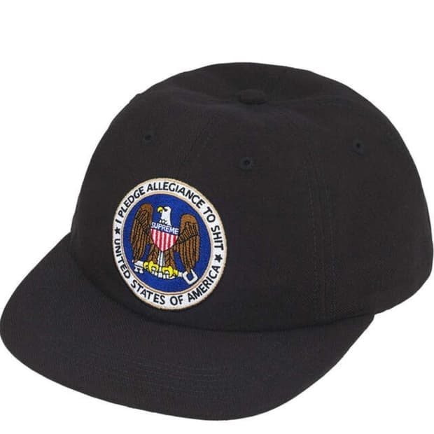 슈프림 플레지 얼리전스 6패널 모자