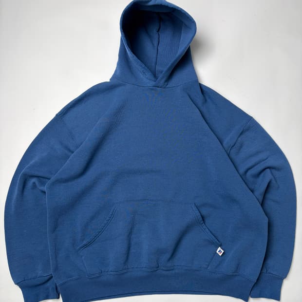 90s Russell Hoodie (steel blue)