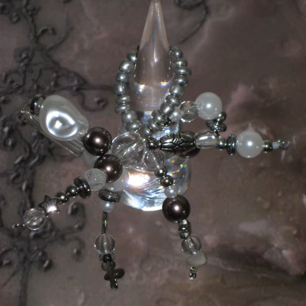 브라운 실버 스텔라 링반지