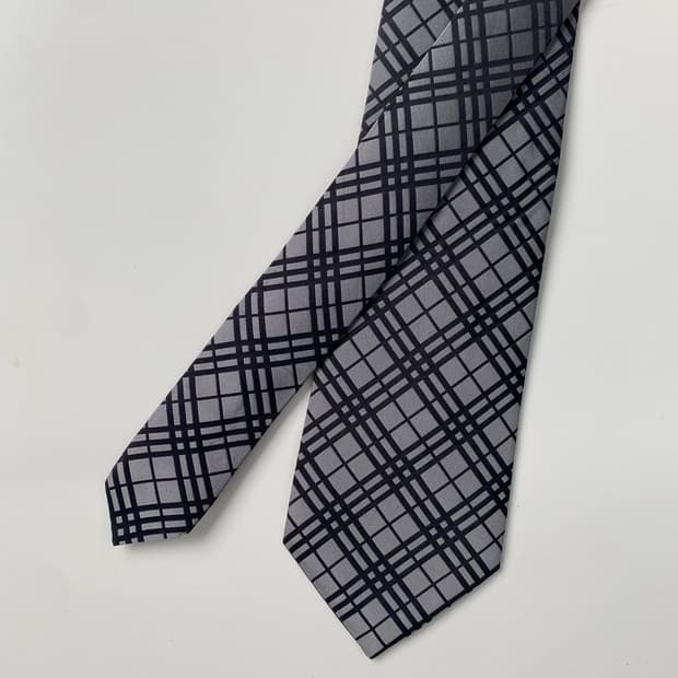버버리 체크 명품 정품 넥타이 (Burberry)