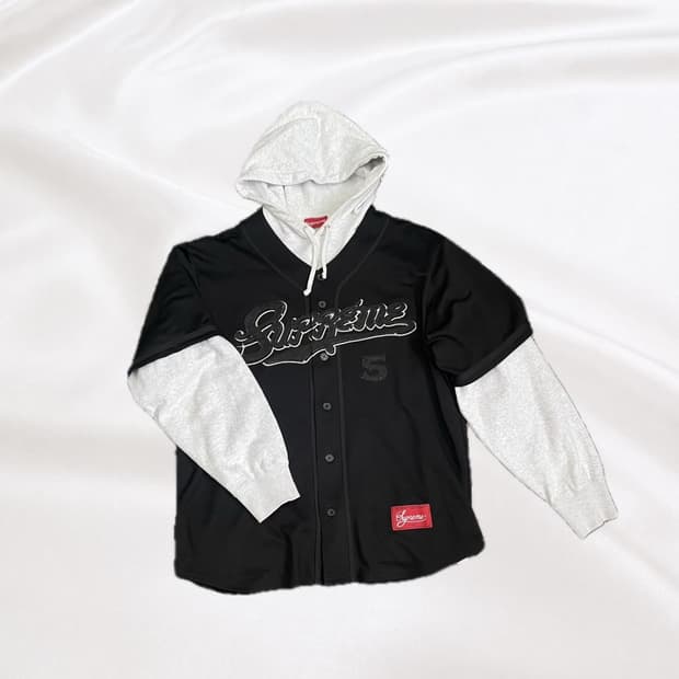 슈프림 22ss 베이스볼 후드