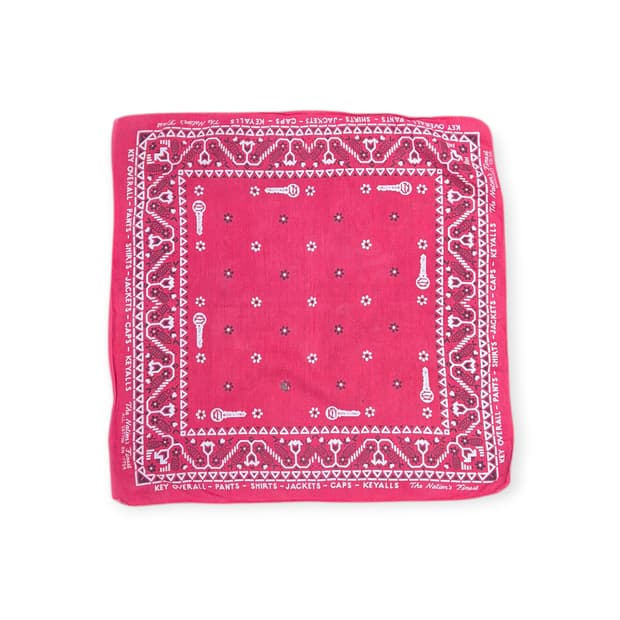 빈티지 반다나 키