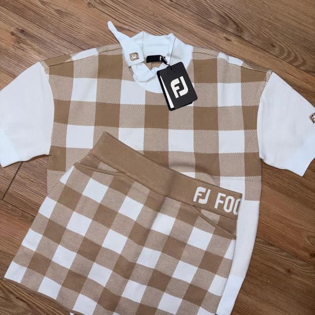 풋조이(FootJoy) 골프 니트 스커트 세트 (새상품)