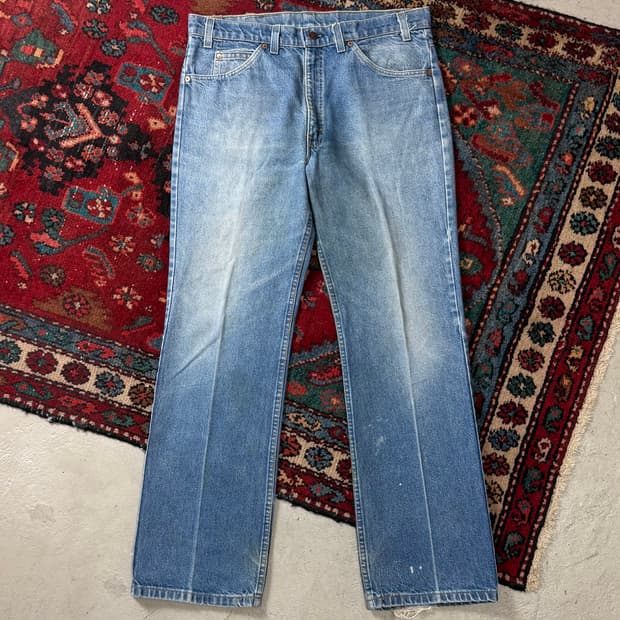 90's USA 빈티지 리바이스 517 오렌지탭 부츠컷