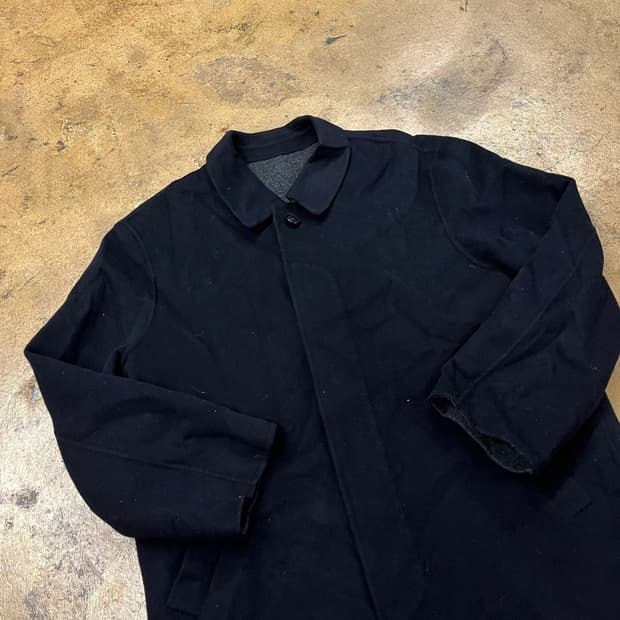 [정품/100] 발망 블랙 싱글 코트 b14