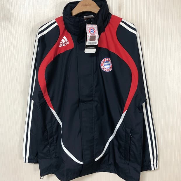 아디다스 08-09 바이에른뮌헨 올드레인자켓/올웨더자켓 95