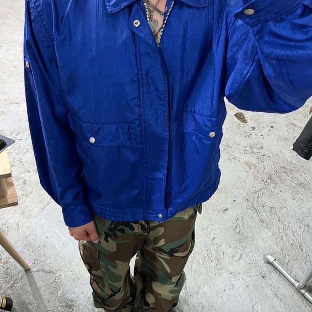 SADDLER vintge blue jacket