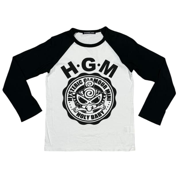 히스테릭 글래머 아카이브 라글란 롱슬리브 티셔츠