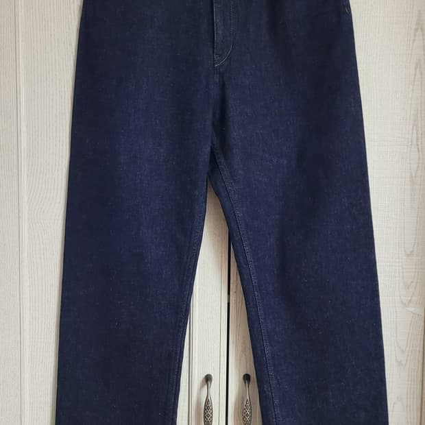 르메르 / 심리스 데님팬츠 인디고 햄프혼방 / 52(31~32)