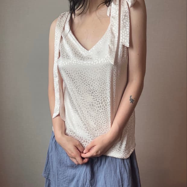 Vintage Animal Sleeveless Top