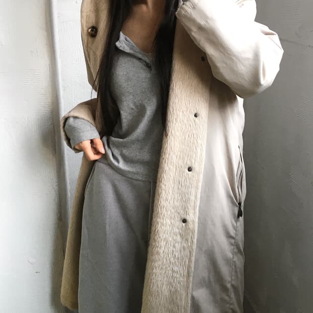 Max Mara 막스마라 리버시블 후드 코트 