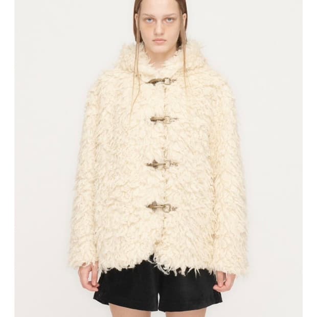 open yy 오픈와이와이 더플퍼자켓 아이보리