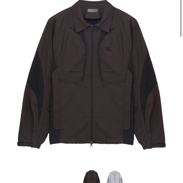 산산기어 패널디드 트윌자켓