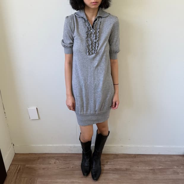 버버리 셔링 원피스