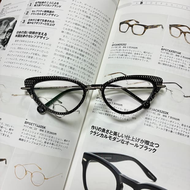 L.A EYEWORKS 엘에이 아이웍스 캣아이 안경