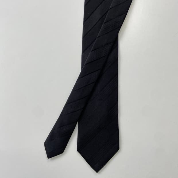 더반(D'URBAN) 명품 정품 블랙넥타이