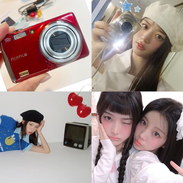 일상을 영화처럼 후지필름 파인픽스 f80exr (red)