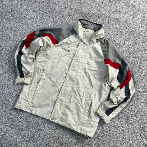 M 컬럼비아 빈티지 바람막이 자켓 0403M
