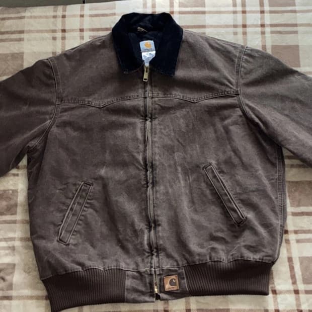 칼하트 J14 산타페 디트로이트 자켓 체스트넛