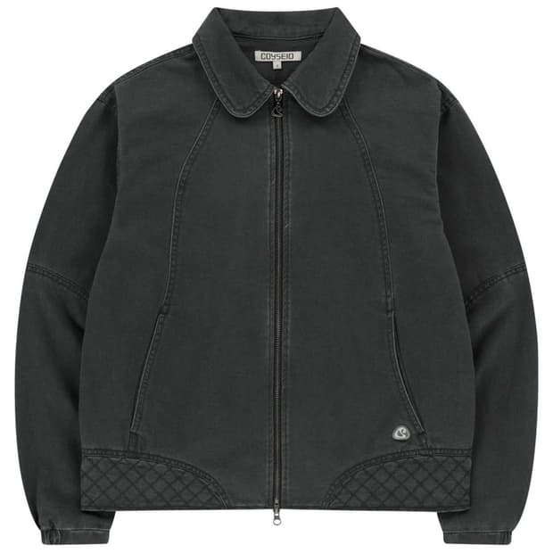 코이세이오 라운드 칼라 스티치 자켓